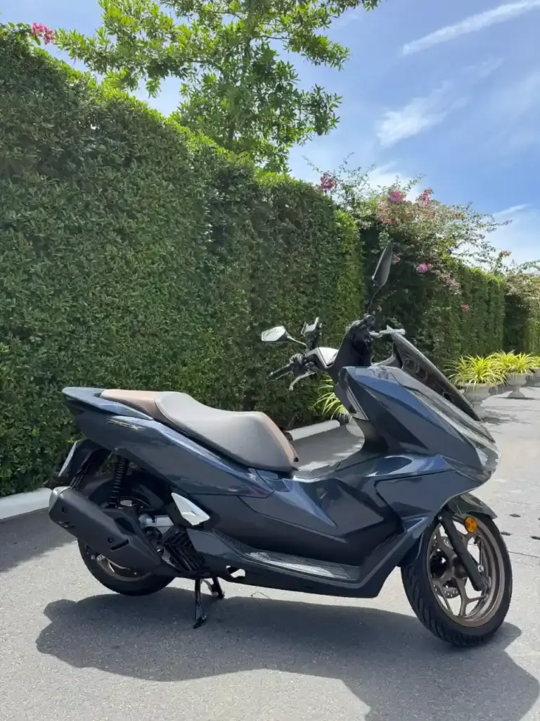 Honda PCX 160 Rental Pattaya 2025 in Blue-Grey